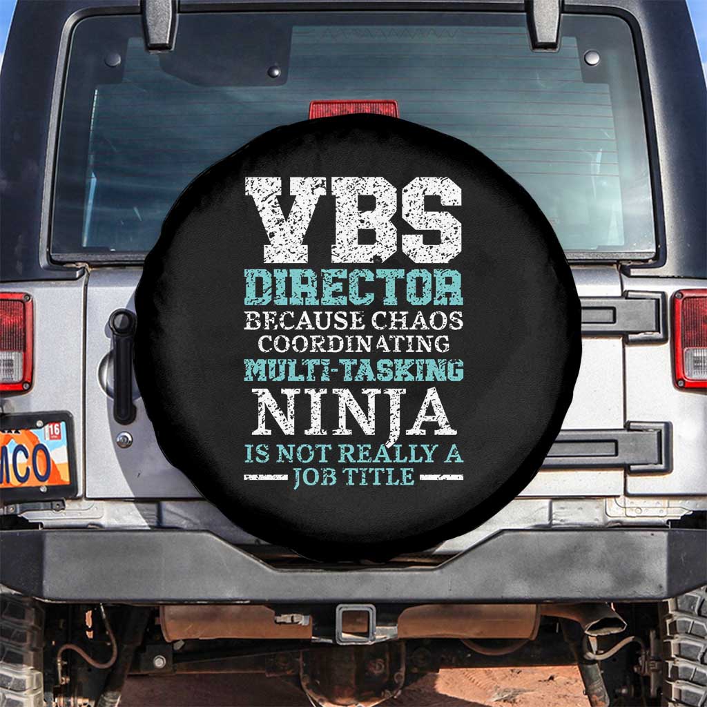 VBS Director Spare Tire Cover Vacation Bible School Christian Teacher