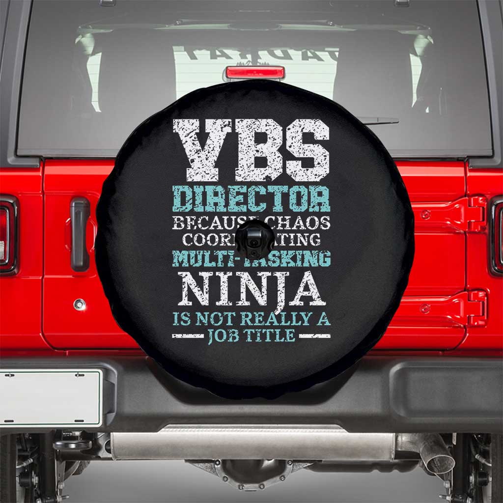 VBS Director Spare Tire Cover Vacation Bible School Christian Teacher