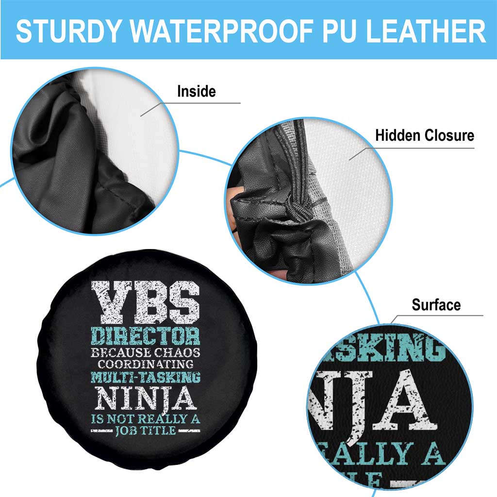 VBS Director Spare Tire Cover Vacation Bible School Christian Teacher