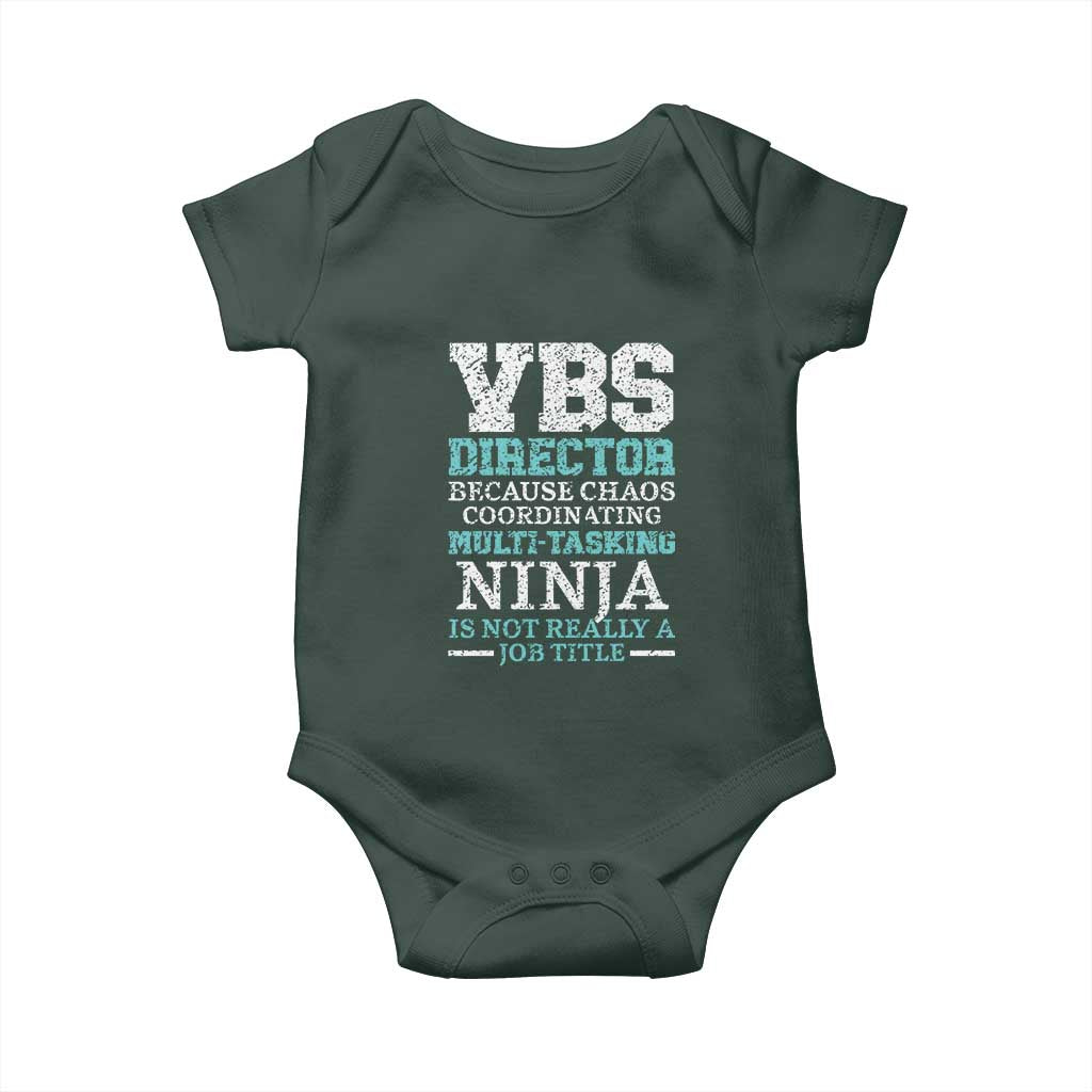 VBS Director Baby Onesie Vacation Bible School Christian Teacher