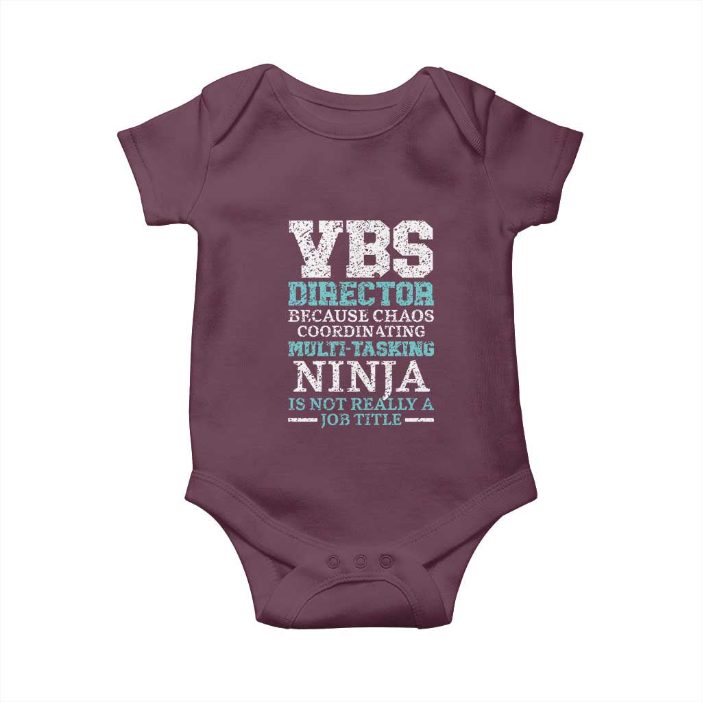 VBS Director Baby Onesie Vacation Bible School Christian Teacher