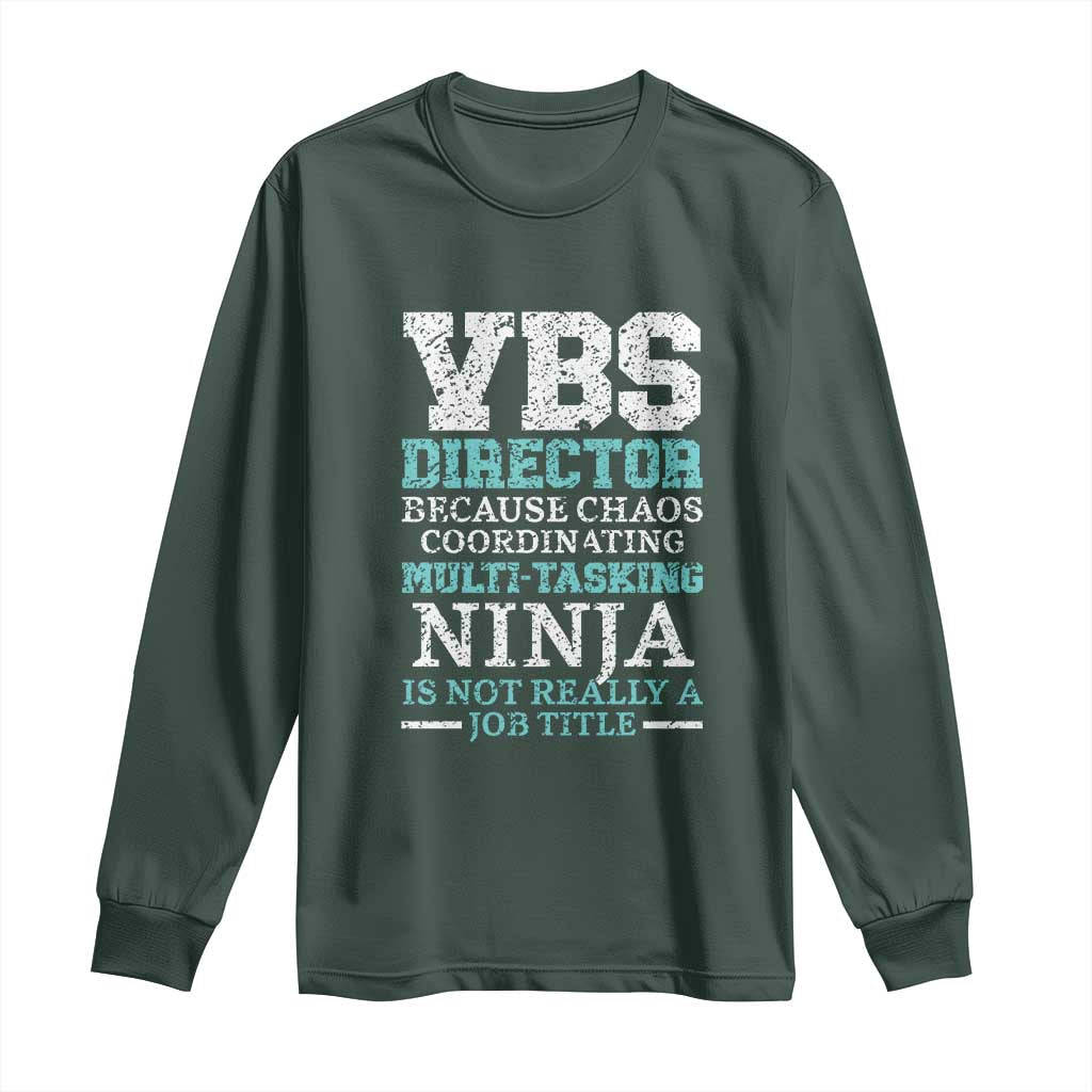 VBS Director Long Sleeve Shirt Vacation Bible School Christian Teacher