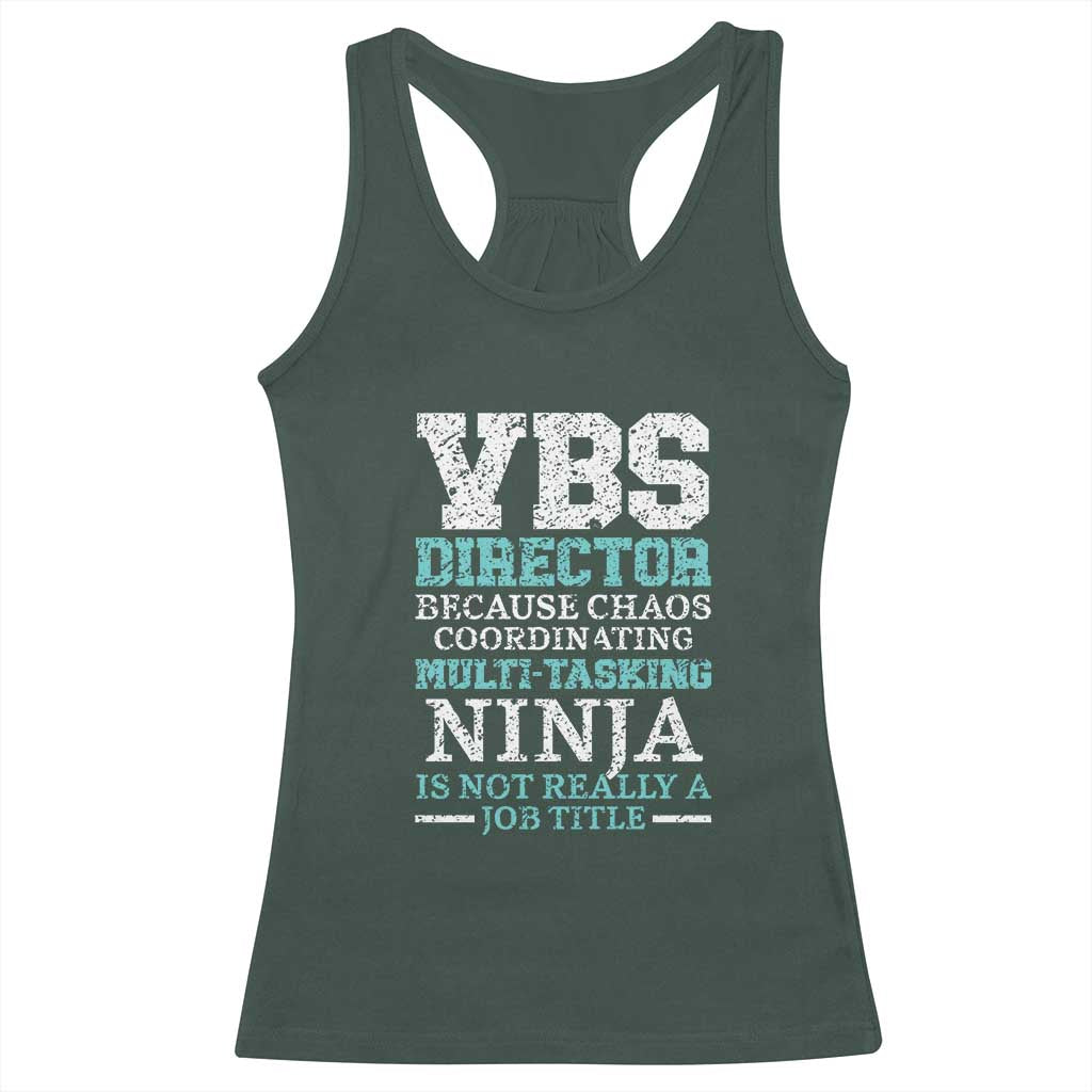 VBS Director Racerback Tank Top Vacation Bible School Christian Teacher