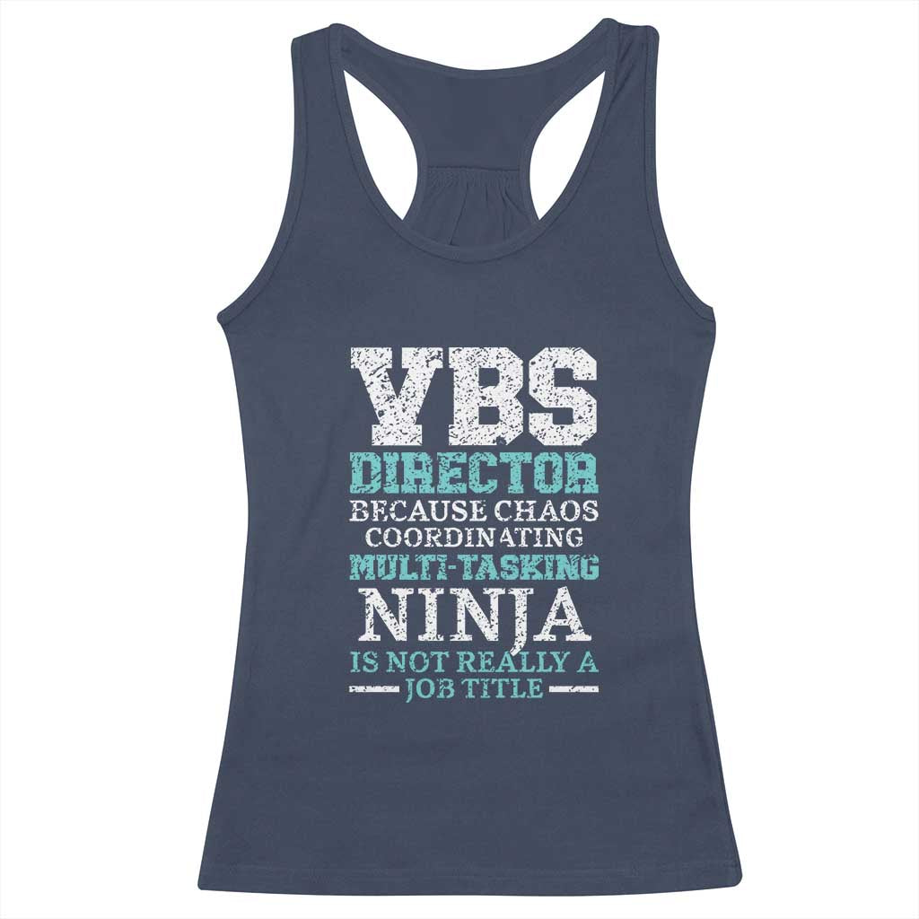 VBS Director Racerback Tank Top Vacation Bible School Christian Teacher