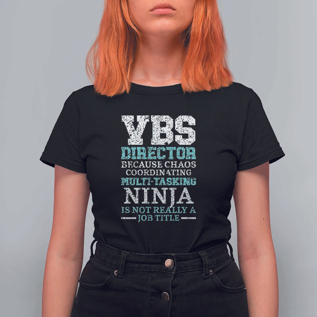 VBS Director T Shirt For Women Vacation Bible School Christian Teacher