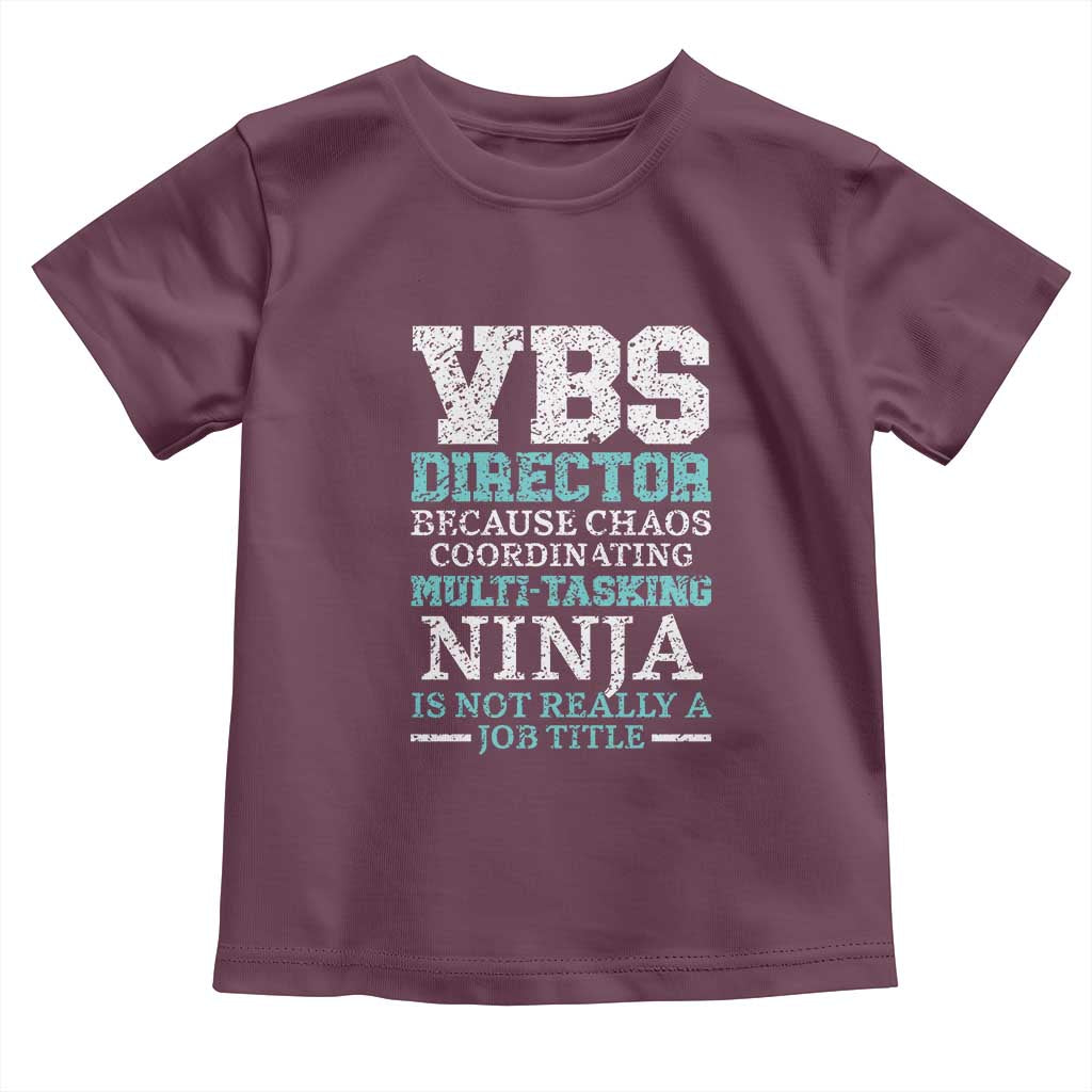 VBS Director Toddler T Shirt Vacation Bible School Christian Teacher