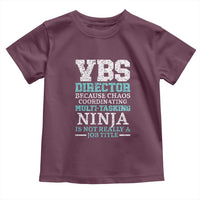 VBS Director Toddler T Shirt Vacation Bible School Christian Teacher