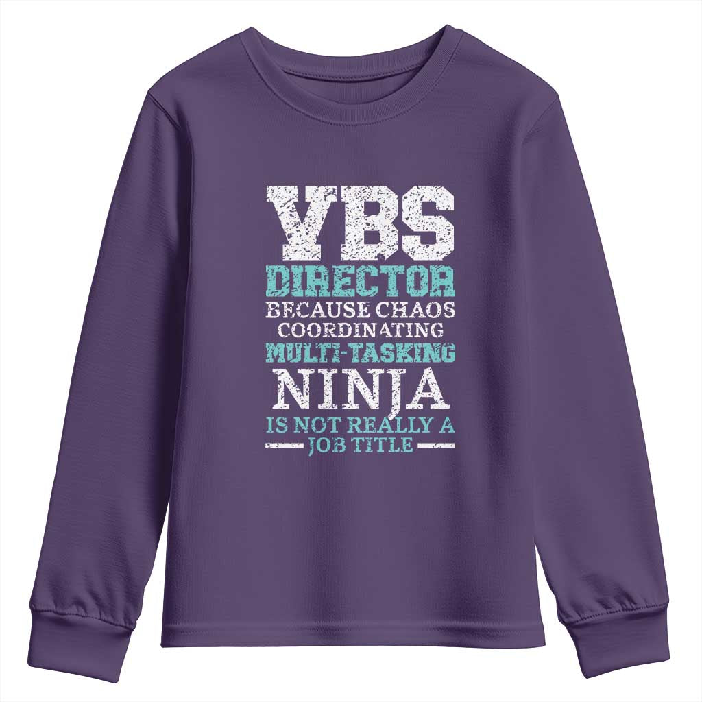 VBS Director Youth Sweatshirt Vacation Bible School Christian Teacher