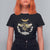 Celestial Retro Floral Bee And Crescent Moon Beehive Honey Bee Shirt for Women, Bee T-shirt, Bee Lover Gift, Insect Shirts, Spiritual Shirt T Shirt For Women - Wonder Print Shop