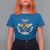 Celestial Retro Floral Bee And Crescent Moon Beehive Honey Bee Shirt for Women, Bee T-shirt, Bee Lover Gift, Insect Shirts, Spiritual Shirt T Shirt For Women - Wonder Print Shop