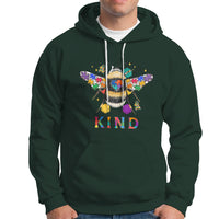Be Kind Bee Kind Autism Bee Inspirational Retro Shirt, Bee T-shirt, Bee Lover Gift, Insect Shirts, Spiritual Shirt, Awareness Shirt Hoodie - Wonder Print Shop
