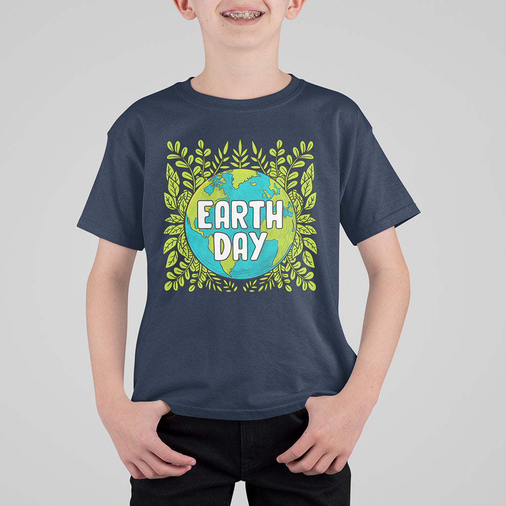 Earth Day T Shirt For Kid Celebrate Earth Day Go Green Go Planet Plant More Trees - Wonder Print Shop