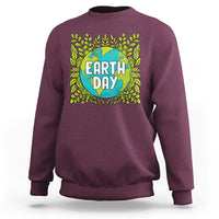 Earth Day Sweatshirt Celebrate Earth Day Go Green Go Planet Plant More Trees - Wonder Print Shop