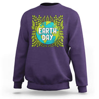 Earth Day Sweatshirt Celebrate Earth Day Go Green Go Planet Plant More Trees - Wonder Print Shop
