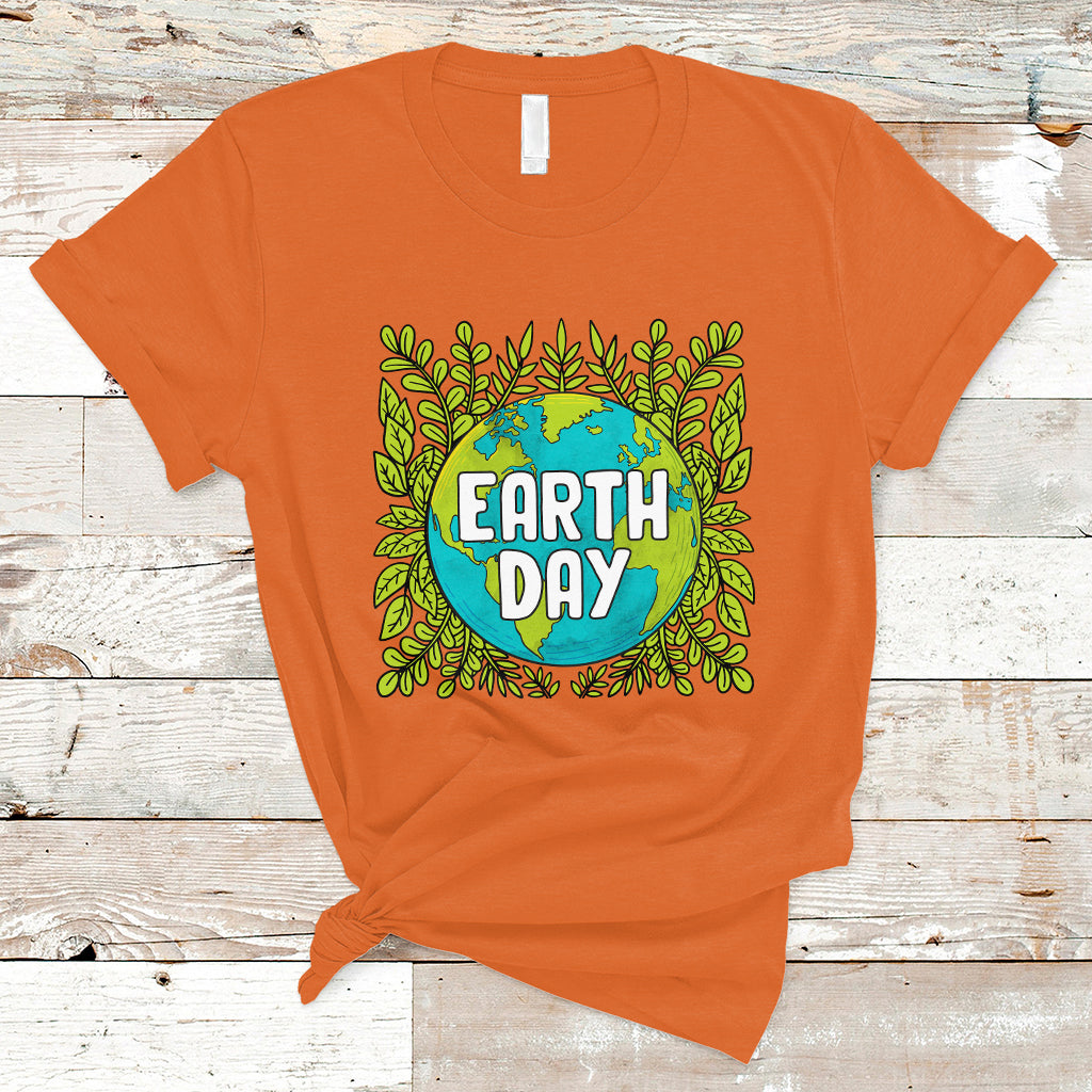 Earth Day T Shirt Celebrate Earth Day Go Green Go Planet Plant More Trees - Wonder Print Shop