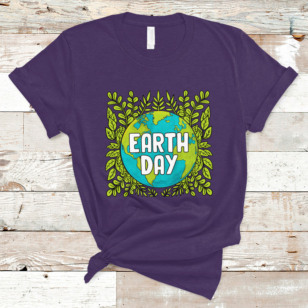 Earth Day T Shirt Celebrate Earth Day Go Green Go Planet Plant More Trees - Wonder Print Shop