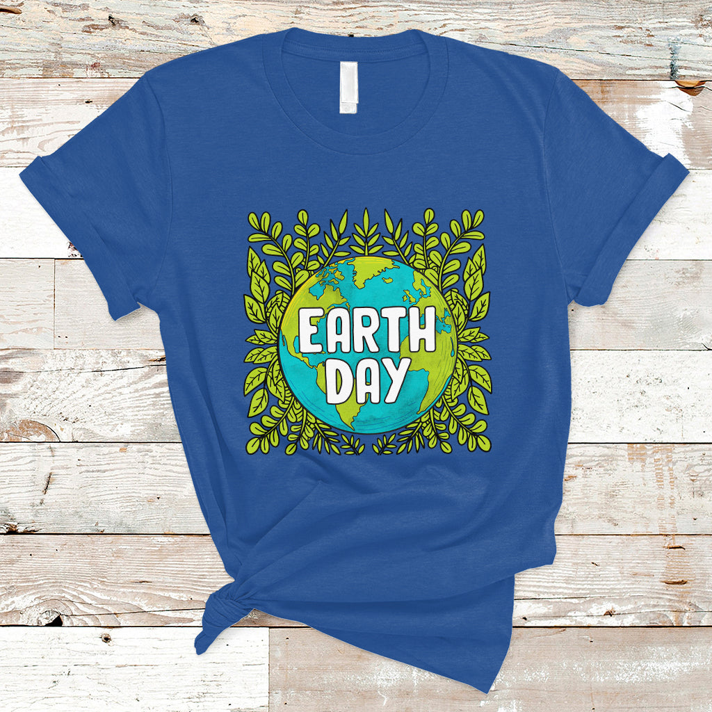 Earth Day T Shirt Celebrate Earth Day Go Green Go Planet Plant More Trees - Wonder Print Shop
