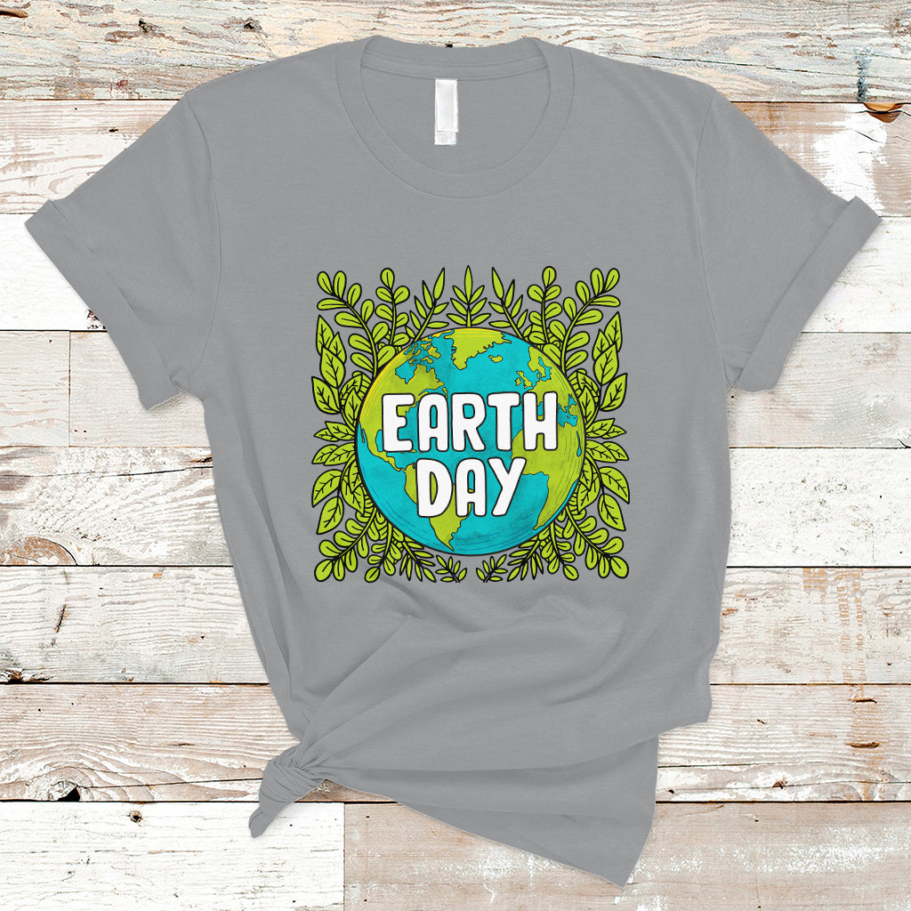 Earth Day T Shirt Celebrate Earth Day Go Green Go Planet Plant More Trees - Wonder Print Shop