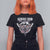 Moth T Shirt For Women Always Find The Light Midnight Nocturnal Moth Death's Head Moth Hawkmoth Human Skull Moonlight Shirt for Women, Moth T-shirt, Spirituality Shirt - Wonder Print Shop