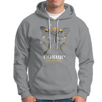 Moth Hoodie Celestial Mystic Midnight Cosmic Dreamer Luna Moth Actias Luna Moon Phases Moonlight Alchemy Mystical Moth Shirt for Women, Moth T-shirt, Spirituality Shirt - Wonder Print Shop