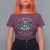 Moth T Shirt For Women Mystical Moon Celestial Turquoise Moth Beautiful Things Don't Seek Attention Floral Moth Crescent Moon Shirt for Women, Moth T-shirt, Spirituality Shirt - Wonder Print Shop