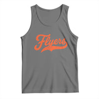 Vintage Flyers Name Script Style Tank Top Retro Distressed Tailgate Spirit Sports Fan