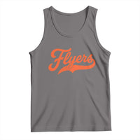 Vintage Flyers Name Script Style Tank Top Retro Distressed Tailgate Spirit Sports Fan