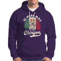 Mexican Dad Hoodie El Papa Mas Chingon Regalos Para Papa Dia Del Padre Mexicano - Wonder Print Shop