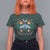 Retro Celestial Mystical Floral Moon Botanical Luna Moth T-shirt for Women, Luna Moth Gifts for Insect Lover, Spiritual T Shirt For Women - Wonder Print Shop