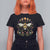 Retro Celestial Mystical Moon Phases Bumble Bee Botanical T-shirt for Women, Bee Gifts for Insect Lover, Bug Lover, Spiritual T Shirt For Women - Wonder Print Shop