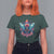 Colorful Witchy Crystal Luna Moth Occult Nature Inspired Astronomy Moth T-Shirt for Women, Moth Art, Spiritual Moth T Shirt For Women - Wonder Print Shop