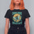 Botanical Sunflower Change Brings Opportunity Actias Luna Moth T-Shirt for Women, Moth Spirituality for Insect Lover T Shirt For Women - Wonder Print Shop