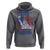 Funny Democracy Is Dying But Hey Nice Fireworks Hoodie Statue of Liberty Patriotic 4th of July American Flag
