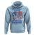 Funny Democracy Is Dying But Hey Nice Fireworks Hoodie Statue of Liberty Patriotic 4th of July American Flag