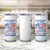 Funny Democracy Is Dying But Hey Nice Fireworks Tumbler Cup Statue of Liberty Patriotic 4th of July American Flag