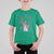 Funny Democracy Is Dying But Hey Nice Fireworks T Shirt For Kid Statue of Liberty Red and White Patriotic 4th of July