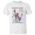 Funny Democracy Is Dying But Hey Nice Fireworks T Shirt Statue of Liberty Red and White Patriotic 4th of July