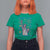 Funny Democracy Is Dying But Hey Nice Fireworks T Shirt For Women Statue of Liberty Red and White Patriotic 4th of July