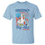 Funny Patriotic Goose Holding Firework T Shirt Funny Democracy Is Dying But Hey Nice Fireworks 4th Of July