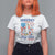 Funny Patriotic Goose Holding Firework T Shirt For Women Funny Democracy Is Dying But Hey Nice Fireworks 4th Of July