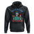 Funny Skeleton Lady Liberty Hoodie I'm Just Here For The Wieners 4th Of July Hot Dog - Wonder Print Shop
