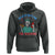 Funny Skeleton Lady Liberty Hoodie I'm Just Here For The Wieners 4th Of July Hot Dog - Wonder Print Shop