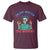 Funny Skeleton Lady Liberty T Shirt I'm Just Here For The Wieners 4th Of July Hot Dog - Wonder Print Shop