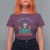 Funny Skeleton Lady Liberty T Shirt For Women I'm Just Here For The Wieners 4th Of July Hot Dog - Wonder Print Shop