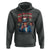 Funny 4th of July Democracy Is Dying Hoodie But Hey Nice Fireworks Satirical Uncle Sam - Wonder Print Shop