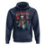 Funny 4th of July Democracy Is Dying Hoodie But Hey Nice Fireworks Satirical Uncle Sam - Wonder Print Shop