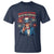 Funny 4th of July Democracy Is Dying T Shirt But Hey Nice Fireworks Satirical Uncle Sam - Wonder Print Shop