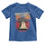 Retro 4th of July Liberty Bell Toddler T Shirt Democracy Is Dying But Hey Nice Fireworks Political Satire - Wonder Print Shop