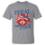 Funny Feral and Free Raccoon T Shirt Patriotic Bandana Animal 4th of July US Flag - Wonder Print Shop