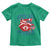 Funny Feral and Free Raccoon Toddler T Shirt Patriotic Bandana Animal 4th of July US Flag - Wonder Print Shop